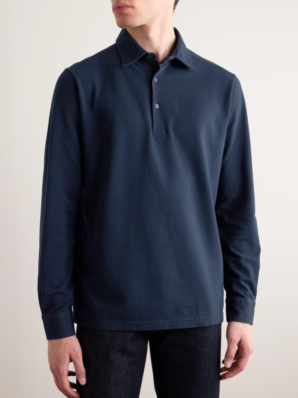 Cotton-Piqué Polo Shirt - FR Cotton-Piqué Polo Shirt - FR