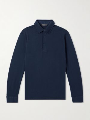 Cotton-Piqué Polo Shirt Cotton-Piqué Polo Shirt