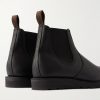 3194 Leather Chelsea Boots - BK