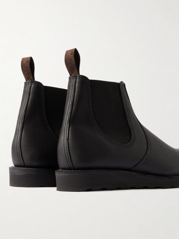 3194 Leather Chelsea Boots - BK