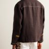 Show Pony Embroidered Linen Shirt - BK Show Pony Embroidered Linen Shirt - BK