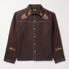Show Pony Embroidered Linen Shirt Show Pony Embroidered Linen Shirt