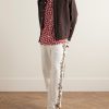 Show Pony Embroidered Linen Shirt - OU Show Pony Embroidered Linen Shirt - OU