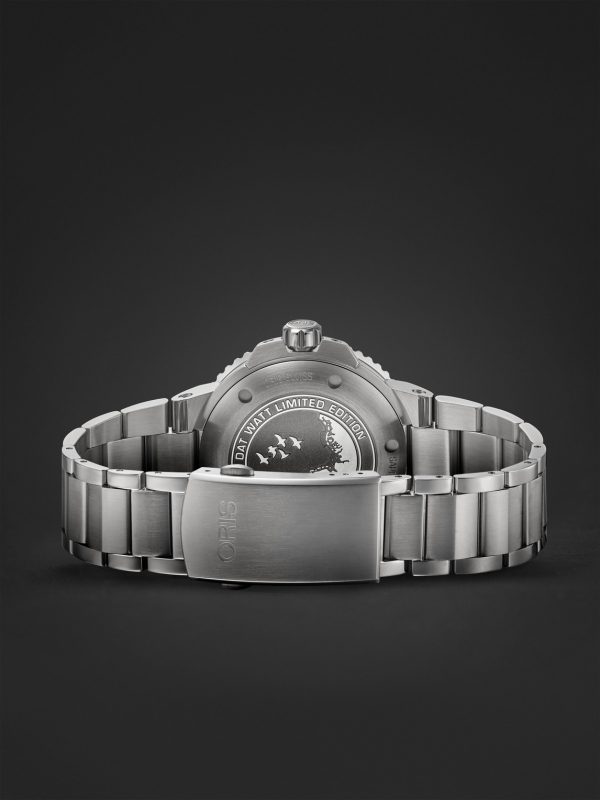 Aquis Dat Watt Limited Edition II Automatic 43.5mm Stainless Steel Watch, Ref. No. 01 743 7734 4197-Set - E2 Aquis Dat Watt Limited Edition II Automatic 43.5mm Stainless Steel Watch, Ref. No. 01 743 7734 4197-Set - E2