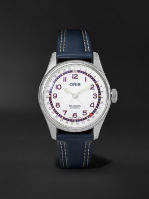 Hank Aaron Limited Edition Automatic 40mm Stainless Steel and Leather Watch, Ref. No. 01 754 7785 4081-Set Hank Aaron Limited Edition Automatic 40mm Stainless Steel and Leather Watch, Ref. No. 01 754 7785 4081-Set