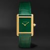 Tank Louis Cartier Hand-Wound 25.5mm 18-Karat Gold and Alligator Watch, Ref. No. WGTA0191 Tank Louis Cartier Hand-Wound 25.5mm 18-Karat Gold and Alligator Watch, Ref. No. WGTA0191