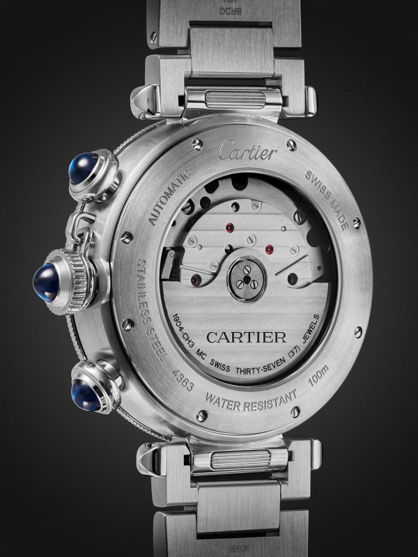 Pasha de Cartier Automatic Chronograph 41mm Stainless Steel Watch, Ref. No. WSPA0039 - BK Pasha de Cartier Automatic Chronograph 41mm Stainless Steel Watch, Ref. No. WSPA0039 - BK
