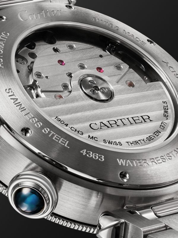 Pasha de Cartier Automatic Chronograph 41mm Stainless Steel Watch, Ref. No. WSPA0039 - E1 Pasha de Cartier Automatic Chronograph 41mm Stainless Steel Watch, Ref. No. WSPA0039 - E1