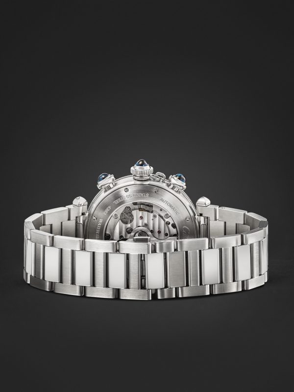Pasha de Cartier Automatic Chronograph 41mm Stainless Steel Watch, Ref. No. WSPA0039 - E2 Pasha de Cartier Automatic Chronograph 41mm Stainless Steel Watch, Ref. No. WSPA0039 - E2