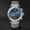 Pasha de Cartier Automatic Chronograph 41mm Stainless Steel Watch, Ref. No. WSPA0039 Pasha de Cartier Automatic Chronograph 41mm Stainless Steel Watch, Ref. No. WSPA0039