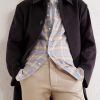 Theo 1420 Tapered Organic Cotton-Blend Twill Chinos - CU Theo 1420 Tapered Organic Cotton-Blend Twill Chinos - CU