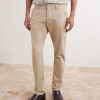 Theo 1420 Tapered Organic Cotton-Blend Twill Chinos - FR Theo 1420 Tapered Organic Cotton-Blend Twill Chinos - FR