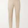Theo 1420 Tapered Organic Cotton-Blend Twill Chinos Theo 1420 Tapered Organic Cotton-Blend Twill Chinos
