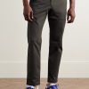 Theo 1420 Tapered Organic Cotton-Blend Twill Chinos - FR Theo 1420 Tapered Organic Cotton-Blend Twill Chinos - FR