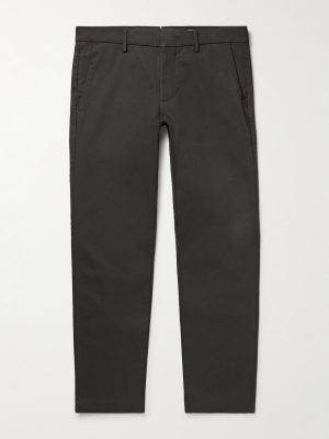 Theo 1420 Tapered Organic Cotton-Blend Twill Chinos
