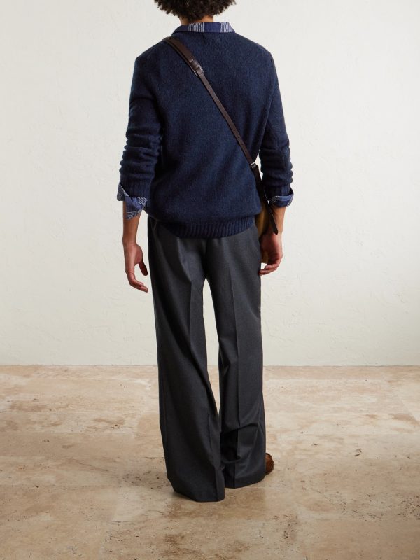 Lee 6598 Merino Wool-Blend Sweater - BK Lee 6598 Merino Wool-Blend Sweater - BK