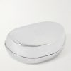 Mirrored D-Frame Silver-Tone Sunglasses - E1 Mirrored D-Frame Silver-Tone Sunglasses - E1