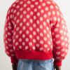 + Dingyun Zhang Polka-Dot Brushed-Knit Down Rollneck Sweater - BK