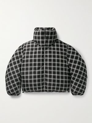 + Dingyun Zhang Oversized Checked Shell Down Jacket + Dingyun Zhang Oversized Checked Shell Down Jacket