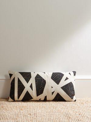 Nastri Cotton-Blend Jacquard Down Cushion Nastri Cotton-Blend Jacquard Down Cushion
