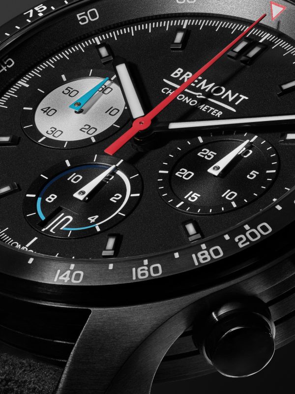 Williams Racing WR45 Limited Edition Automatic Chronograph 43mm Stainless Steel and Alcantara Watch, Ref. WR-45-R-S - CU Williams Racing WR45 Limited Edition Automatic Chronograph 43mm Stainless Steel and Alcantara Watch, Ref. WR-45-R-S - CU
