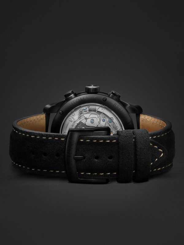 Williams Racing WR45 Limited Edition Automatic Chronograph 43mm Stainless Steel and Alcantara Watch, Ref. WR-45-R-S - E2 Williams Racing WR45 Limited Edition Automatic Chronograph 43mm Stainless Steel and Alcantara Watch, Ref. WR-45-R-S - E2