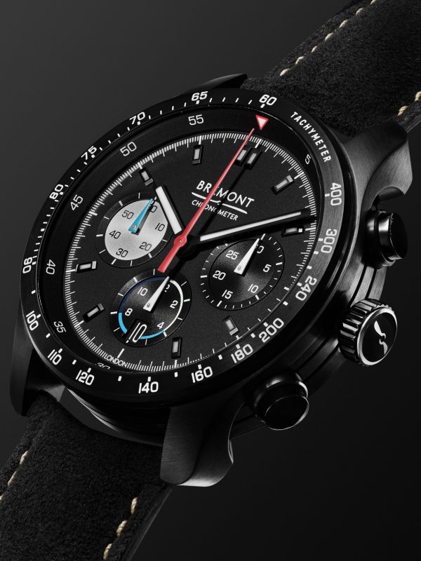 Williams Racing WR45 Limited Edition Automatic Chronograph 43mm Stainless Steel and Alcantara Watch, Ref. WR-45-R-S - FR Williams Racing WR45 Limited Edition Automatic Chronograph 43mm Stainless Steel and Alcantara Watch, Ref. WR-45-R-S - FR