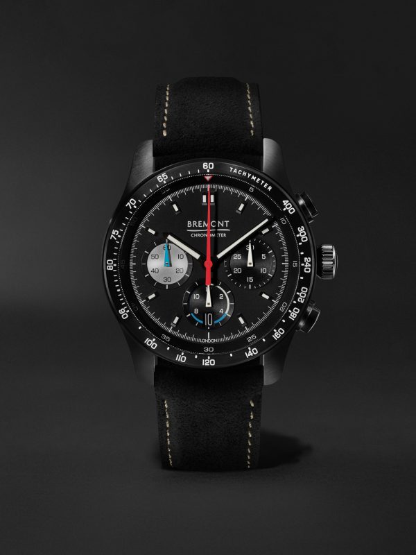 Williams Racing WR45 Limited Edition Automatic Chronograph 43mm Stainless Steel and Alcantara Watch, Ref. WR-45-R-S Williams Racing WR45 Limited Edition Automatic Chronograph 43mm Stainless Steel and Alcantara Watch, Ref. WR-45-R-S