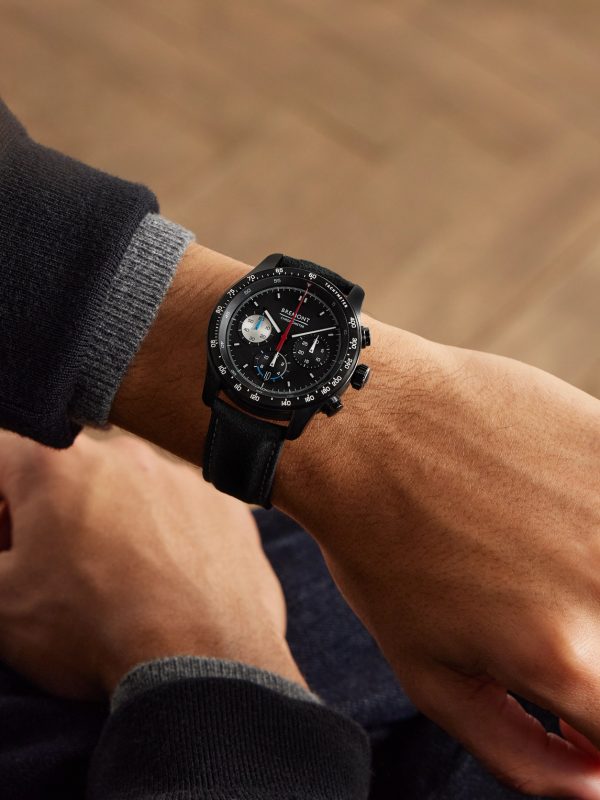 Williams Racing WR45 Limited Edition Automatic Chronograph 43mm Stainless Steel and Alcantara Watch, Ref. WR-45-R-S - OU Williams Racing WR45 Limited Edition Automatic Chronograph 43mm Stainless Steel and Alcantara Watch, Ref. WR-45-R-S - OU