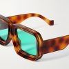 + Paula's Ibiza Signature Black Mask Acetate Sunglasses - CU + Paula's Ibiza Signature Black Mask Acetate Sunglasses - CU