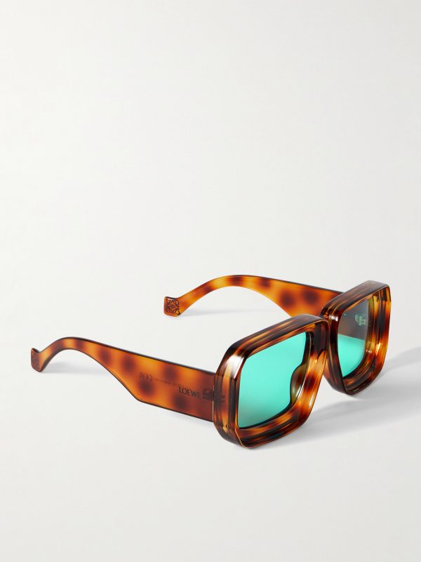 + Paula's Ibiza Signature Black Mask Acetate Sunglasses - FR + Paula's Ibiza Signature Black Mask Acetate Sunglasses - FR