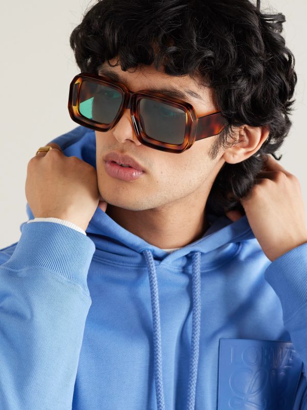 + Paula's Ibiza Signature Black Mask Acetate Sunglasses - OU + Paula's Ibiza Signature Black Mask Acetate Sunglasses - OU