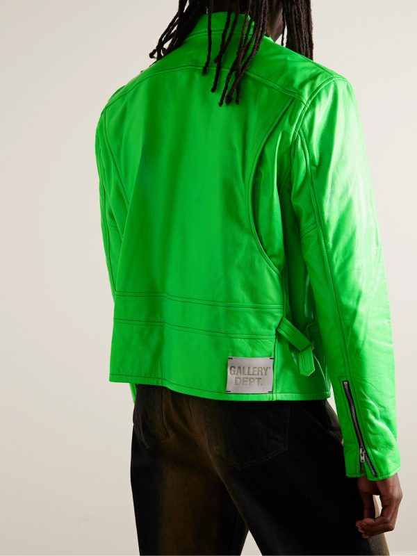 Bowery Slim-Fit Leather Jacket - BK Bowery Slim-Fit Leather Jacket - BK