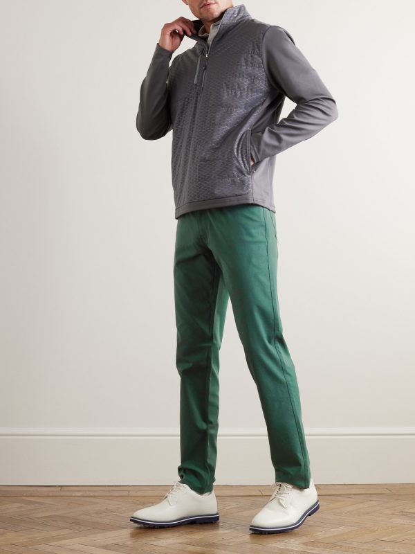 eb66 Slim-Fit Straight-Leg Tech-Twill Golf Trousers - OU