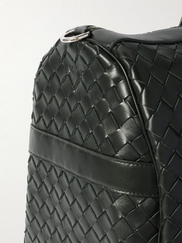 Intrecciato Leather Duffle Bag - CU