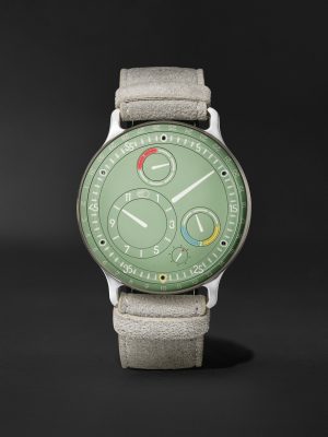 Type 3 Automatic 44mm Titanium and Alcantara Watch, Ref. No. TYPE 3 Type 3 Automatic 44mm Titanium and Alcantara Watch, Ref. No. TYPE 3