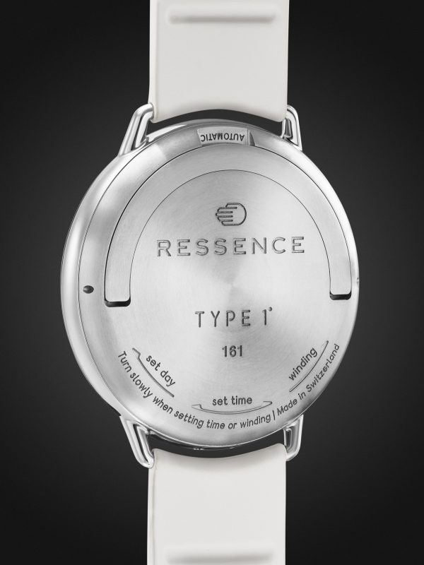 Type 1° Round Mechanical 42mm Titanium and Rubber Watch - BK