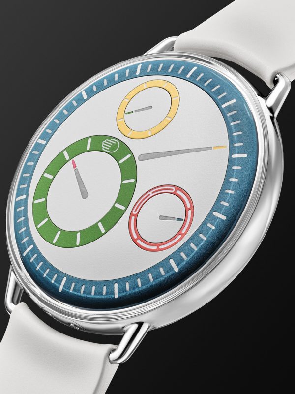 Type 1° Round Mechanical 42mm Titanium and Rubber Watch - FR