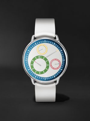 Type 1° Round Mechanical 42mm Titanium and Rubber Watch Type 1° Round Mechanical 42mm Titanium and Rubber Watch