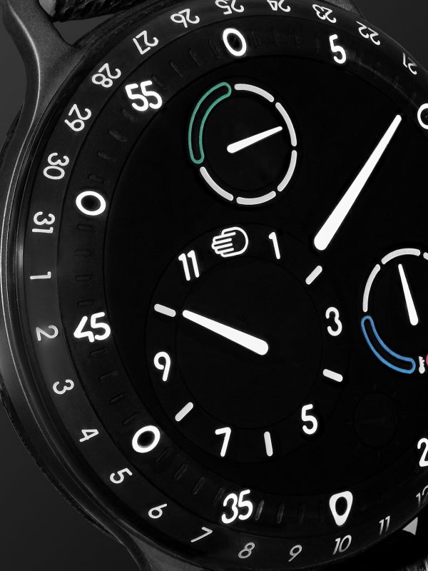 Type 3 BB2 Automatic 44mm Titanium and Woven Watch, Ref. No. TYPE 3 BB2 - CU Type 3 BB2 Automatic 44mm Titanium and Woven Watch, Ref. No. TYPE 3 BB2 - CU