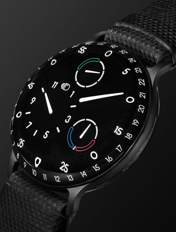 Type 3 BB2 Automatic 44mm Titanium and Woven Watch, Ref. No. TYPE 3 BB2 - FR Type 3 BB2 Automatic 44mm Titanium and Woven Watch, Ref. No. TYPE 3 BB2 - FR