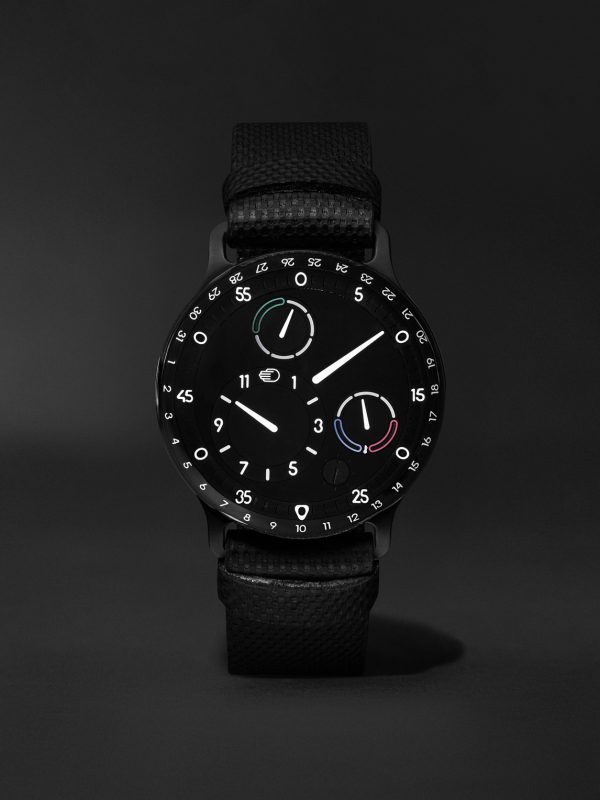 Type 3 BB2 Automatic 44mm Titanium and Woven Watch, Ref. No. TYPE 3 BB2 Type 3 BB2 Automatic 44mm Titanium and Woven Watch, Ref. No. TYPE 3 BB2
