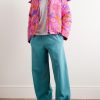 Floral-Print Cotton and TENCEL™ Lyocell-Blend Down Hooded Jacket - OU Floral-Print Cotton and TENCEL™ Lyocell-Blend Down Hooded Jacket - OU