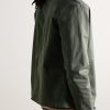 Cotton-Blend Gabardine Coach Jacket - BK Cotton-Blend Gabardine Coach Jacket - BK