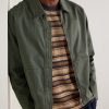 Cotton-Blend Gabardine Coach Jacket - FR Cotton-Blend Gabardine Coach Jacket - FR