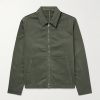 Cotton-Blend Gabardine Coach Jacket Cotton-Blend Gabardine Coach Jacket