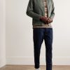 Cotton-Blend Gabardine Coach Jacket - OU Cotton-Blend Gabardine Coach Jacket - OU