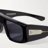 Cliff Square-Frame Acetate and Silver-Tone Sunglasses - CU Cliff Square-Frame Acetate and Silver-Tone Sunglasses - CU