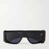 Cliff Square-Frame Acetate and Silver-Tone Sunglasses Cliff Square-Frame Acetate and Silver-Tone Sunglasses