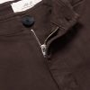 Straight-Leg Cotton-Blend Twill Trousers - CU